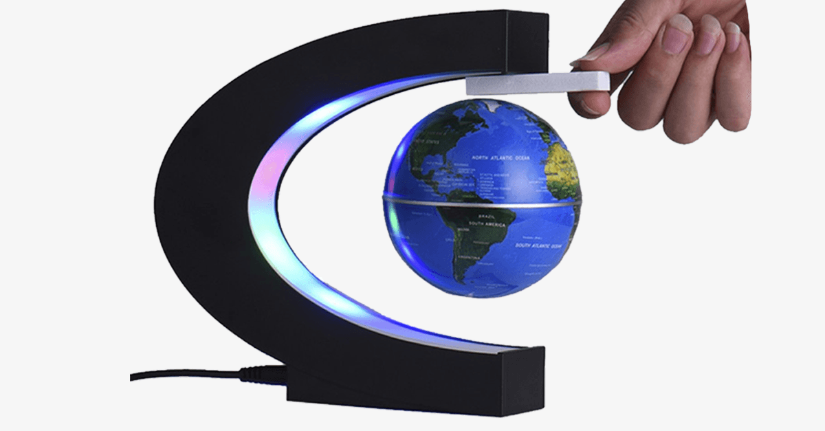 Modern Globe – Enjoy the Magical Magnetic Levitation of the World!