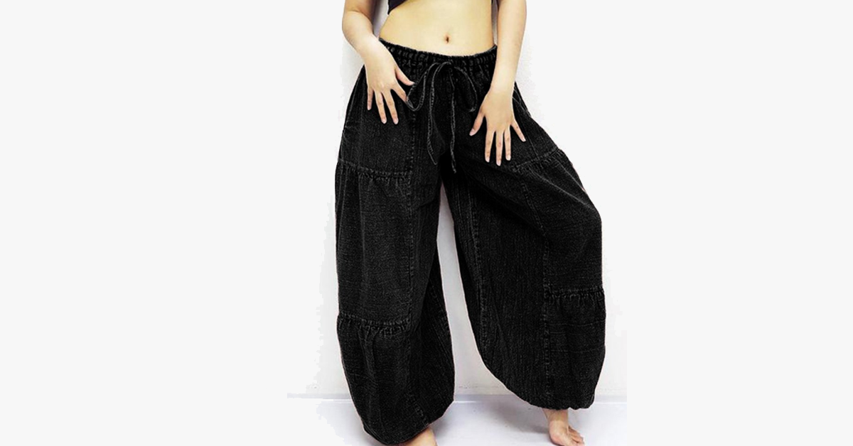 Oversized Loose Yoga Harem Pants
