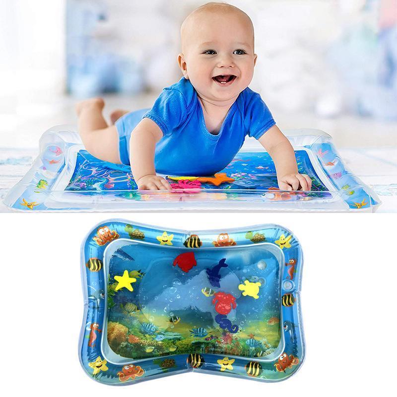 Baby Tummy Time Water Mat - Inflatable Pad