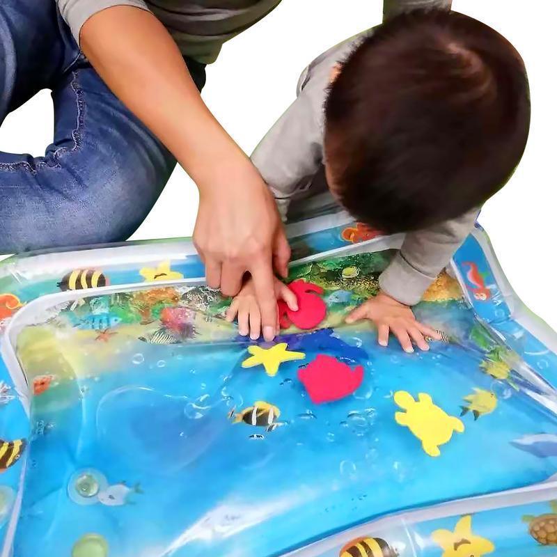 Baby Tummy Time Water Mat - Inflatable Pad