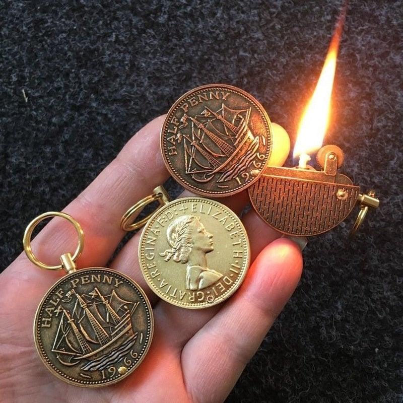 Medal Half Penny Lighter