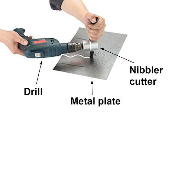 Double Headed Metal Nibbler