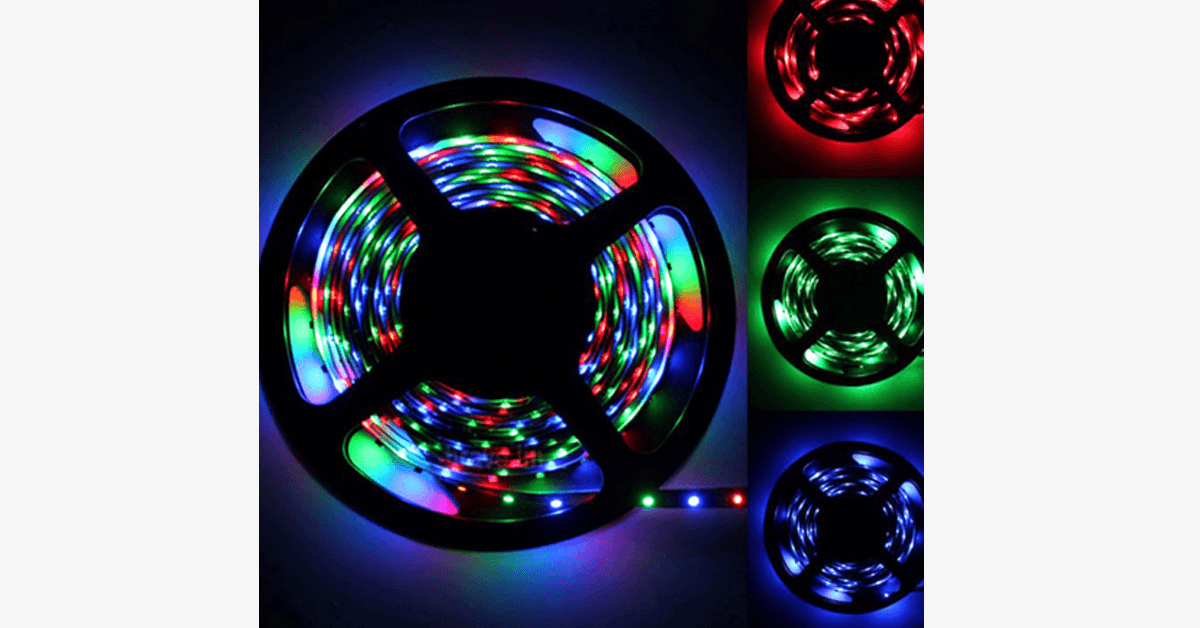 Strip LED Lights – Waterproof Remote Control Beautiful Lights