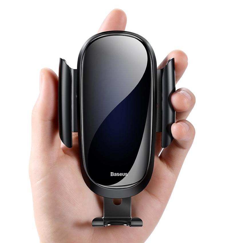 Start Your Trip with a Sparkle with Solid Glass Car Phone Mount