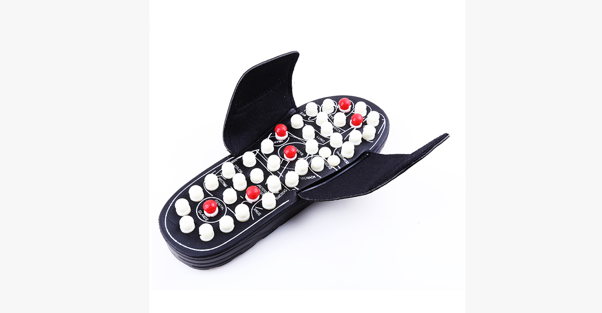 Massage Slippers for Heels Pain - Enhances Blood Circulation and Provides Relief