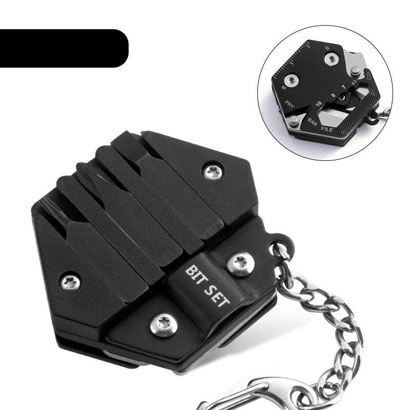 Multifunctional Survival Tool Key Chain