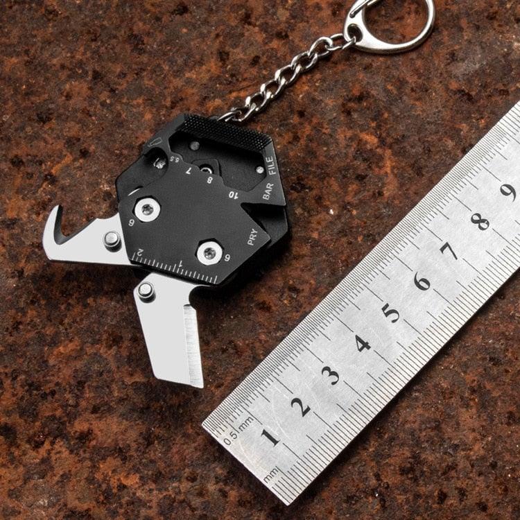 Multifunctional Survival Tool Key Chain