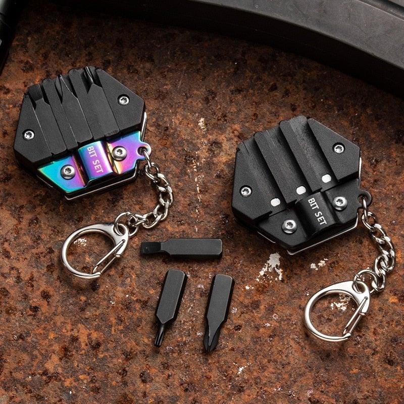 Multifunctional Survival Tool Key Chain