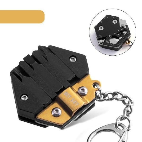 Multifunctional Survival Tool Key Chain
