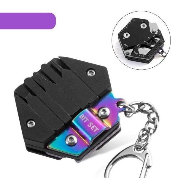 Multifunctional Survival Tool Key Chain
