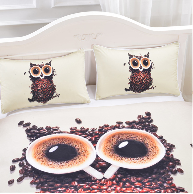 Bedding With Duvet Cover Sheet and Pillow Case Cover