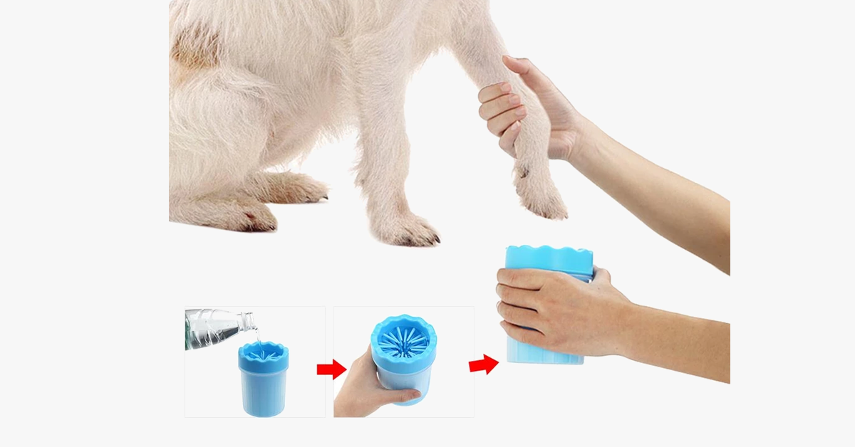 Pet Paw Soft Silicone Cleaner