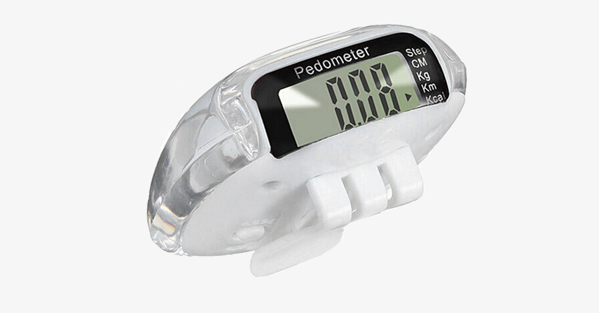 Calorie Step Counter Pedometer with LCD Display – Your Health Companion