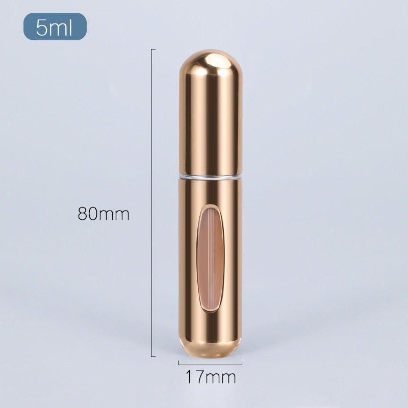 Perfume Atomizer - Portable Mini Refillable Perfume Bottle With Spray