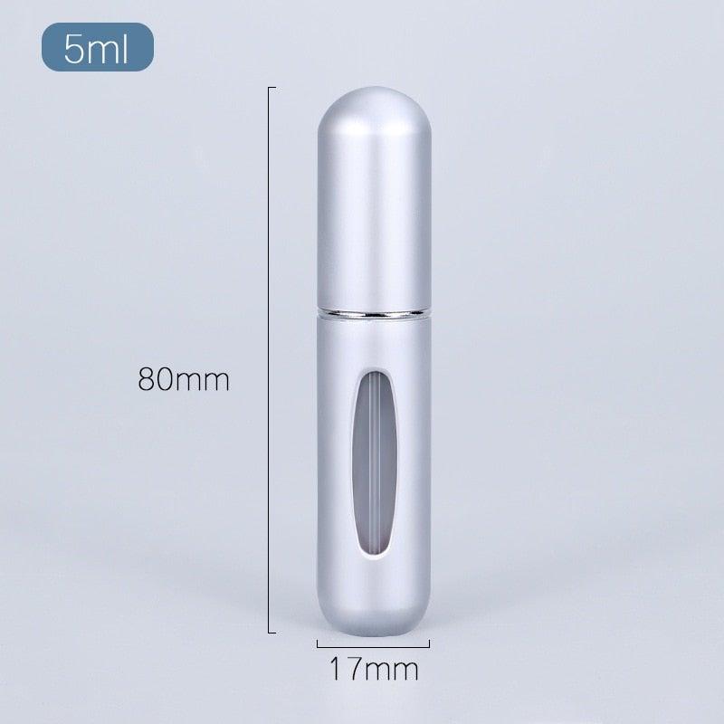 Perfume Atomizer - Portable Mini Refillable Perfume Bottle With Spray
