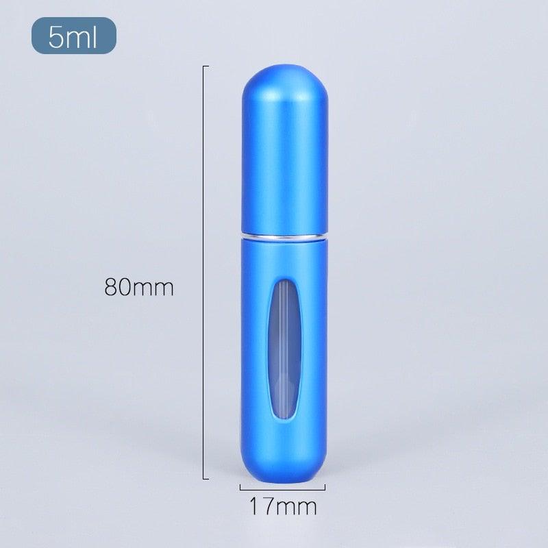 Perfume Atomizer - Portable Mini Refillable Perfume Bottle With Spray