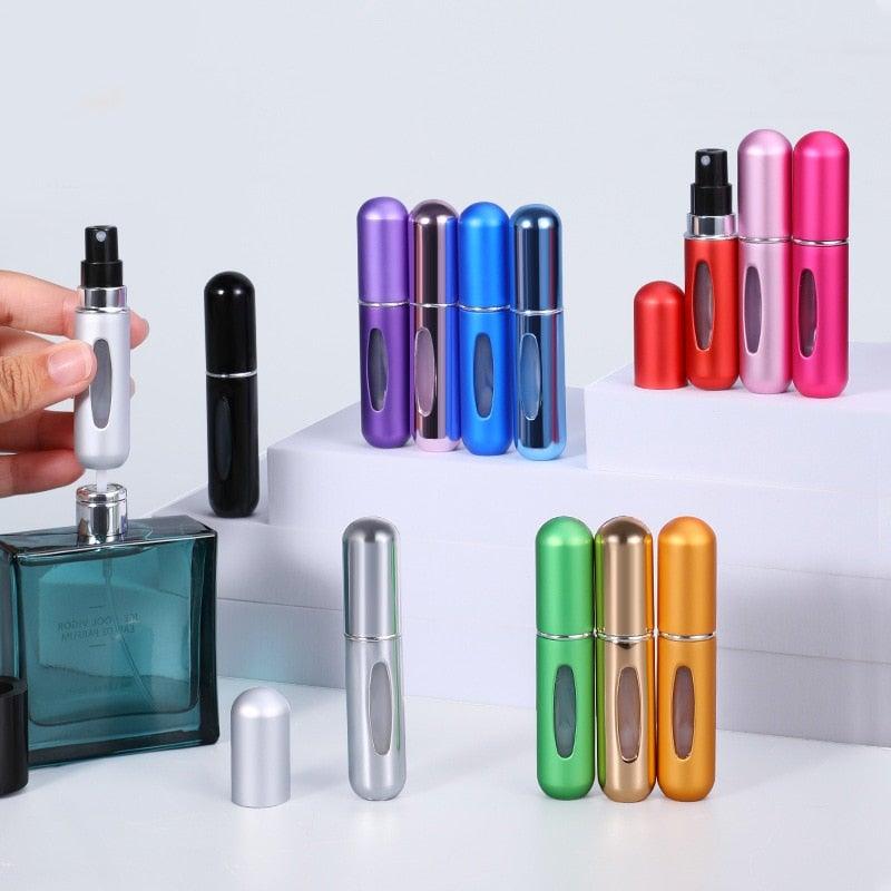 Perfume Atomizer - Portable Mini Refillable Perfume Bottle With Spray