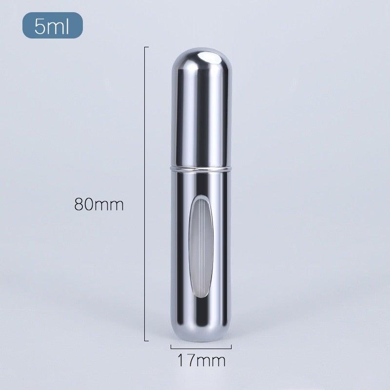 Perfume Atomizer - Portable Mini Refillable Perfume Bottle With Spray