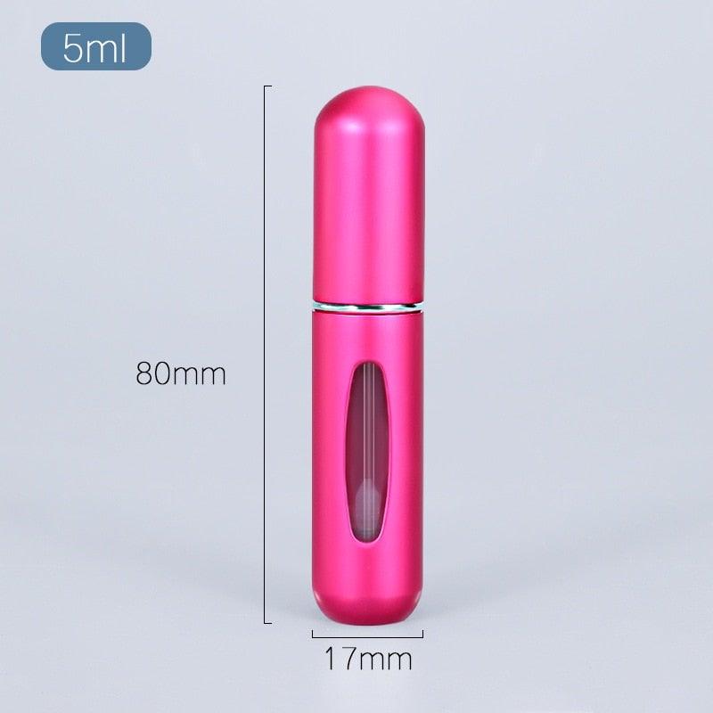 Perfume Atomizer - Portable Mini Refillable Perfume Bottle With Spray