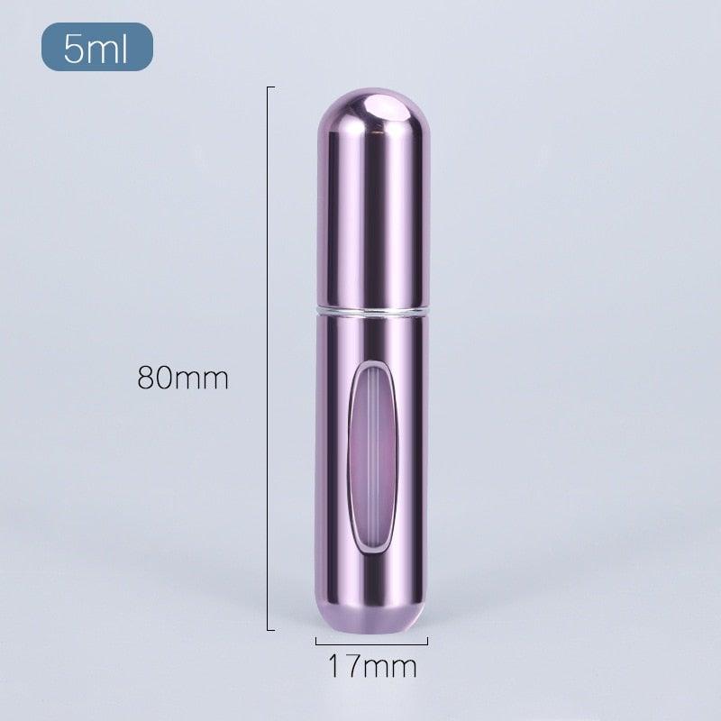 Perfume Atomizer - Portable Mini Refillable Perfume Bottle With Spray