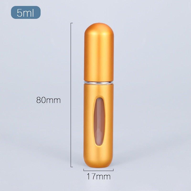 Perfume Atomizer - Portable Mini Refillable Perfume Bottle With Spray