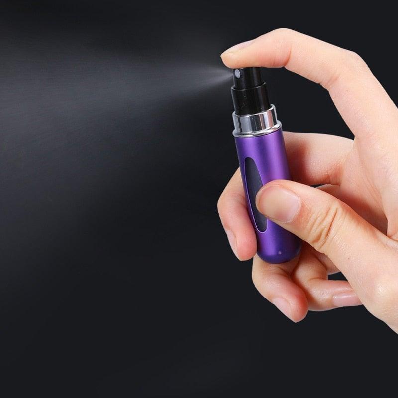 Perfume Atomizer - Portable Mini Refillable Perfume Bottle With Spray