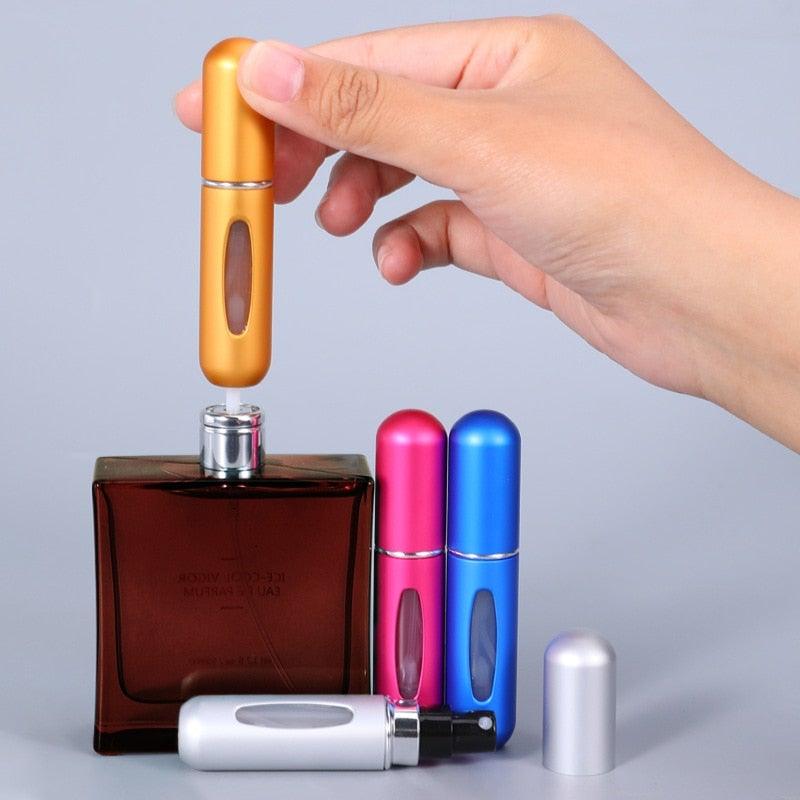 Perfume Atomizer - Portable Mini Refillable Perfume Bottle With Spray