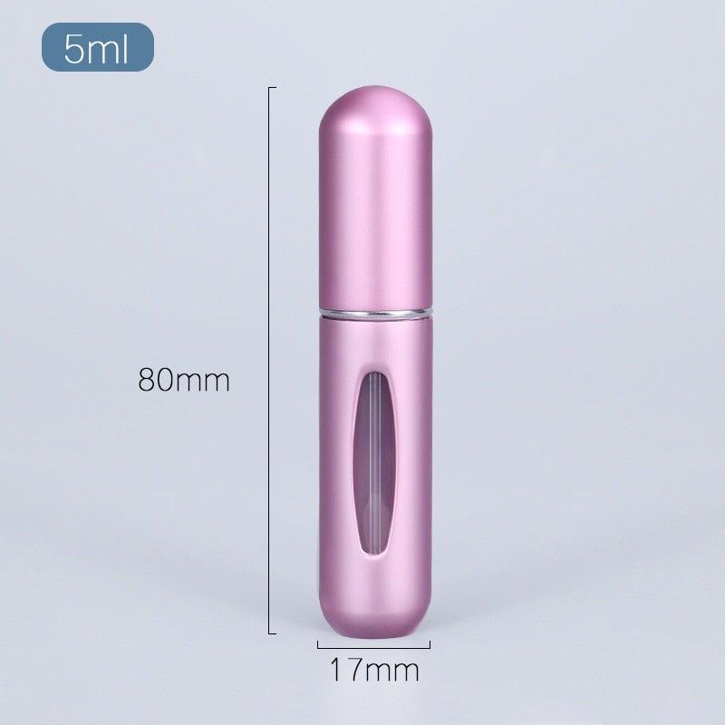 Perfume Atomizer - Portable Mini Refillable Perfume Bottle With Spray