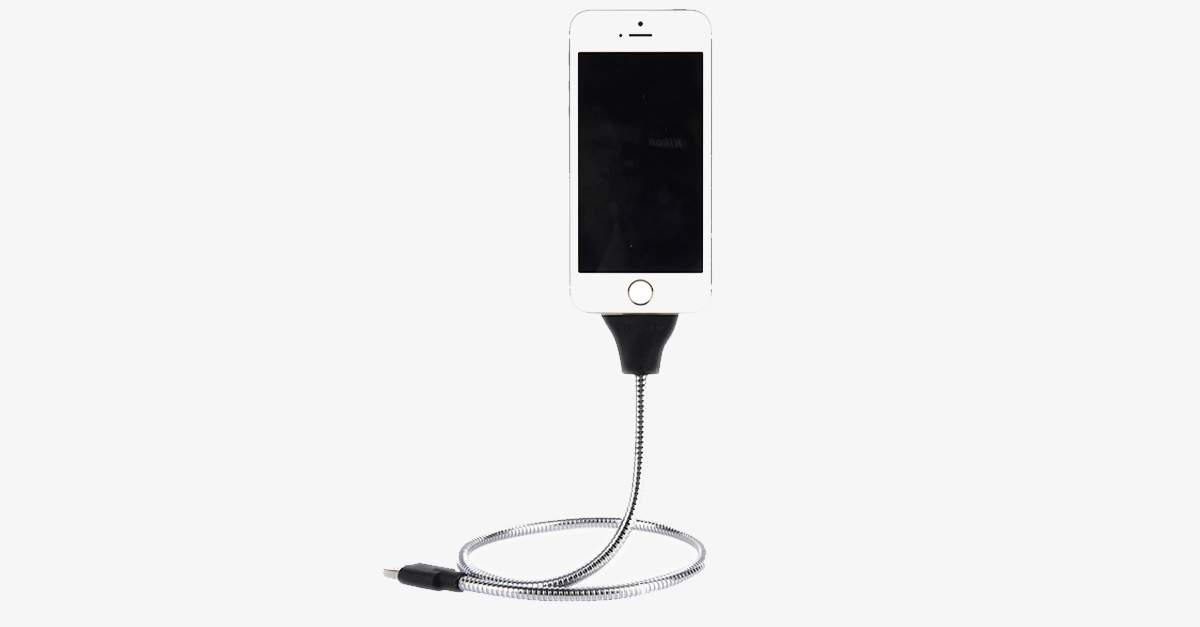 Flexible Smartphone Dock And Charging Cable – Charge Your Phone With Ease And Style!