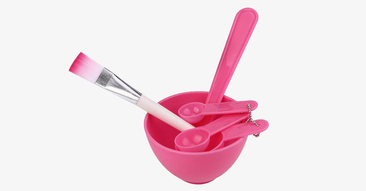 Mixing Bowl Set – Mix Your Face Mask Without Making A Mess!