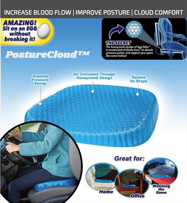PostureCloud Spinal Alignment Comfort Cushion
