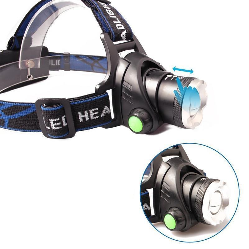 Waterproof Head Flashlight