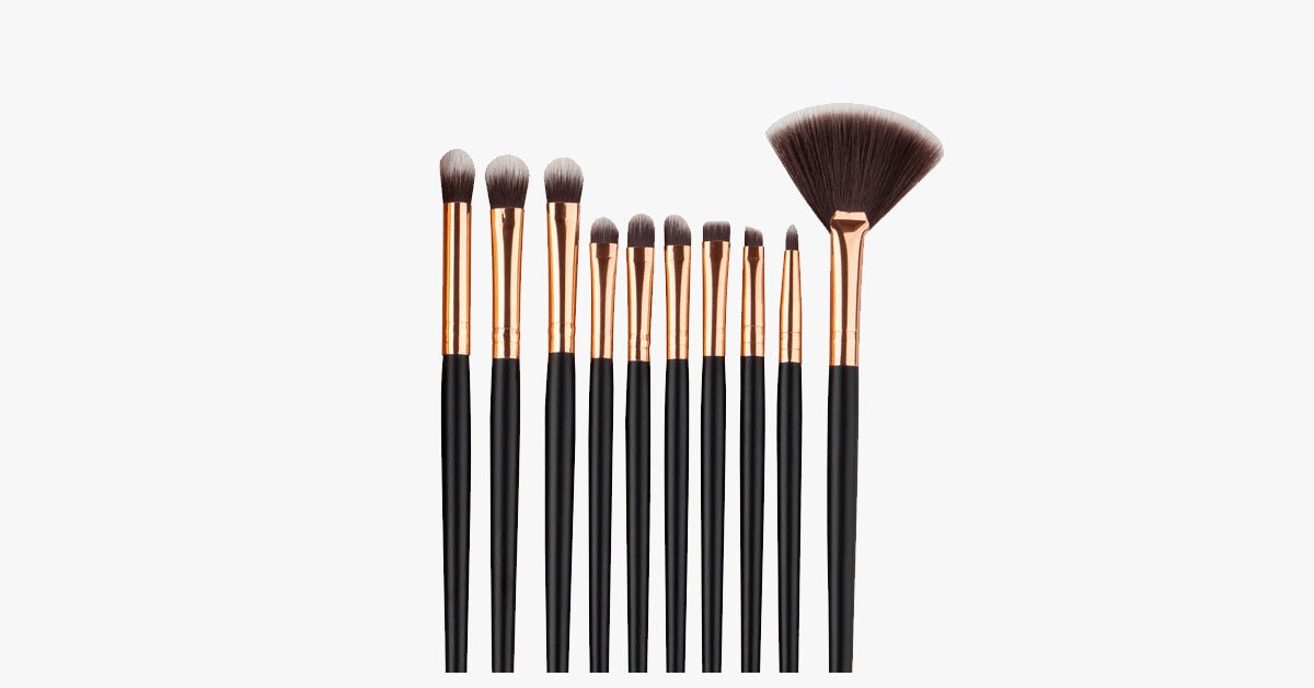 24 Piece Pro Black Brush Set