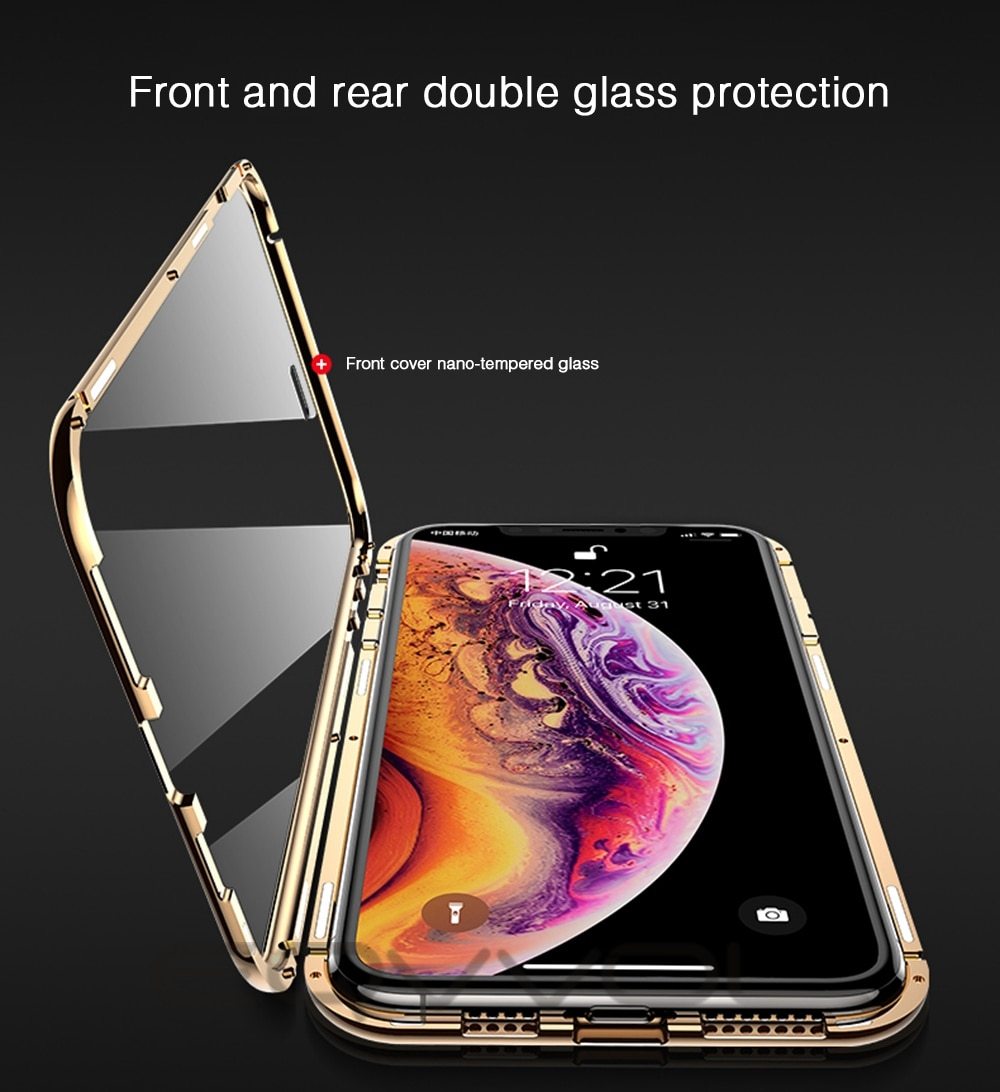 Magnetic Iphone Case Armor Protector