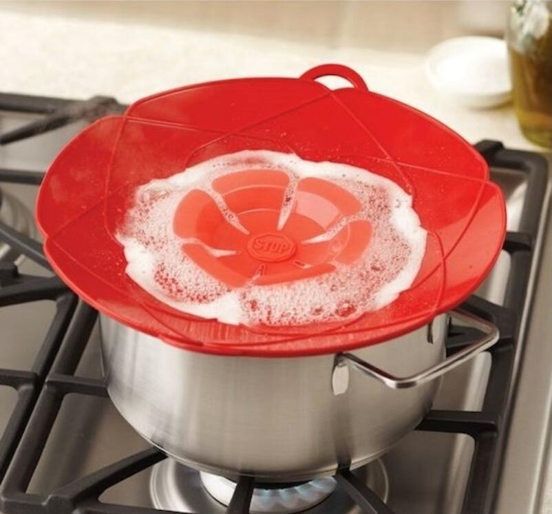Pot Lid Spill Stopper