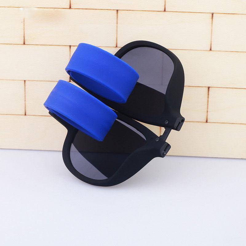 Slap Sunglasses Polarized Slappable Wrap Bracelet Sun Glasses Wristband Fold Shades