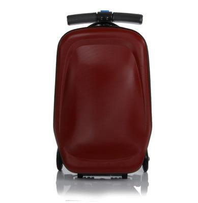 Scooter Suitcase - Carry On Luggage with Built-In Scooter
