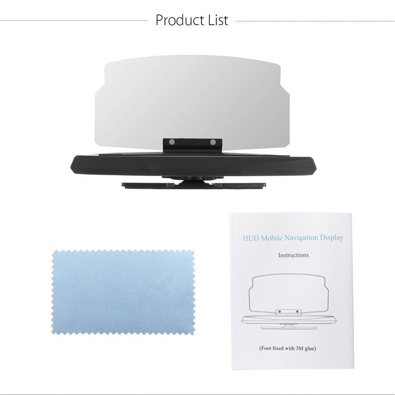 Car Windscreen HUD Projector