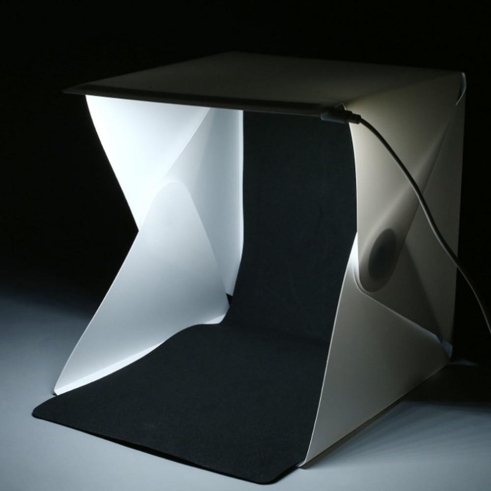 Photo Mini Studio Light Box - Portable Photography Kit with LED Light