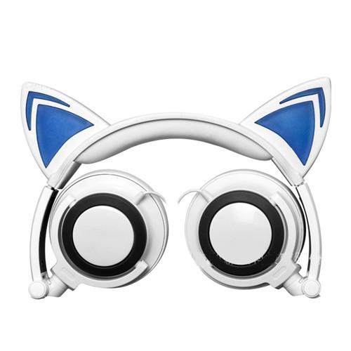 Flashing Cat Ear Headphones