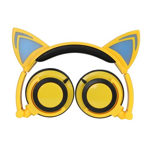 Flashing Cat Ear Headphones