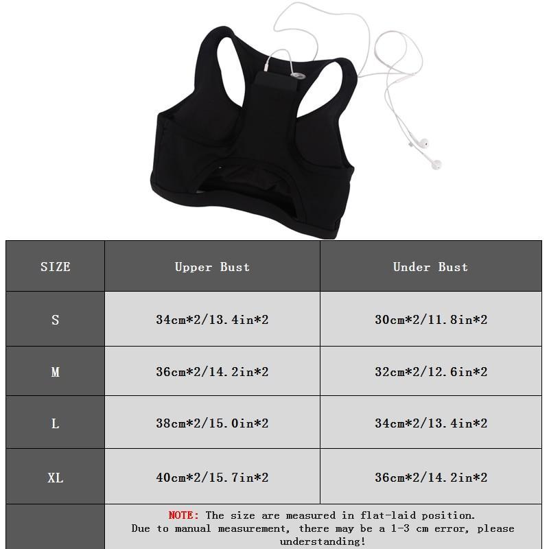Sport Yoga Gym Bras with Back Pocket