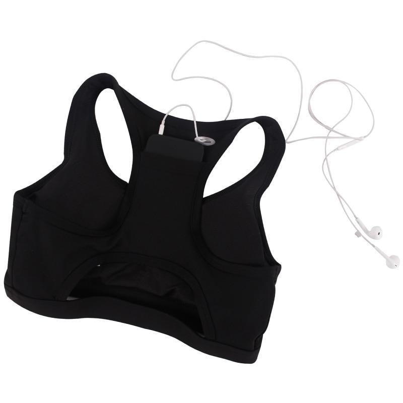 Sport Yoga Gym Bras with Back Pocket