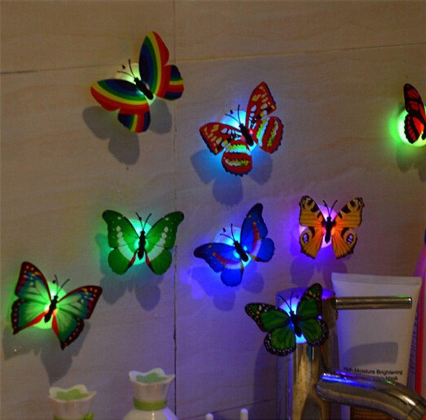 Butterfly Wall Lights (10 Pieces)