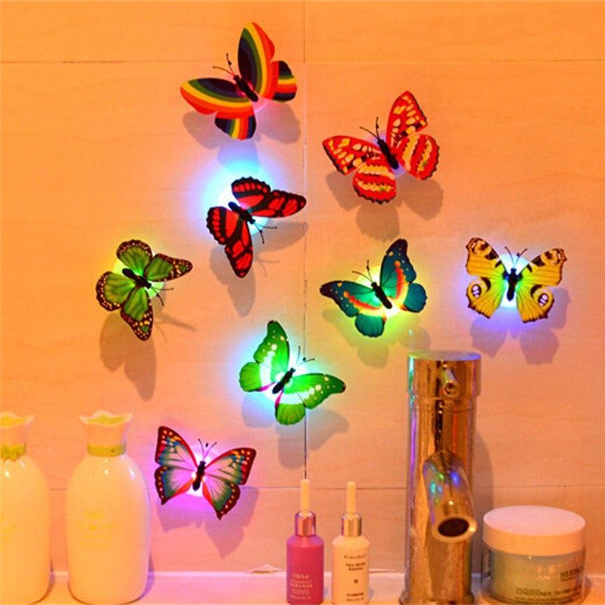 Butterfly Wall Lights (10 Pieces)