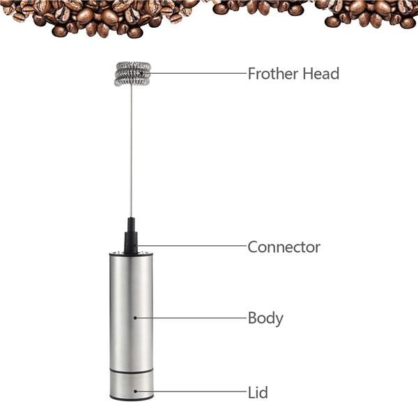 Cordless Milk Frother & Foamer