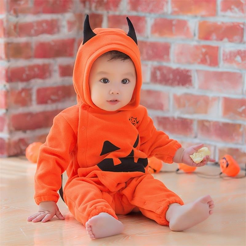 Cute Pumpkin Toddler Halloween Costume
