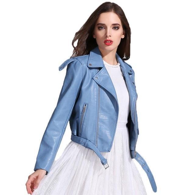 Ly Varey Lin Faux Soft Leather Jacket