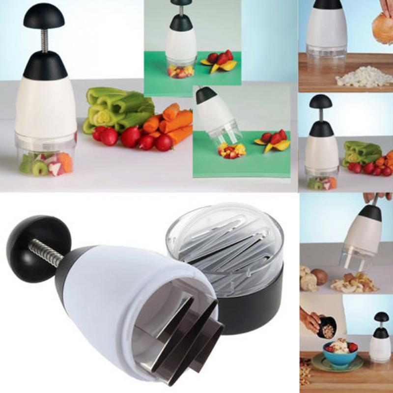 Original Slap Chop Slicer with Stainless Steel Blades | Vegetable Chopper| Mini Chopper for Salads