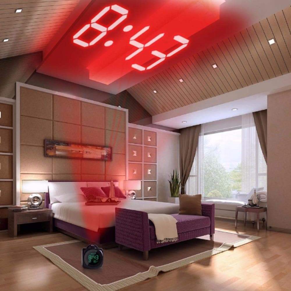 LCD Projection Alarm Clock